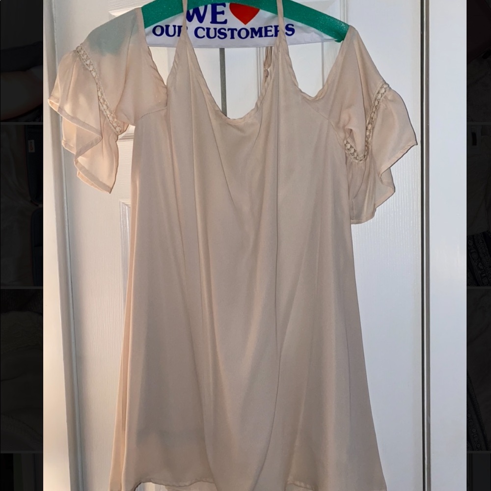 Cream color dress